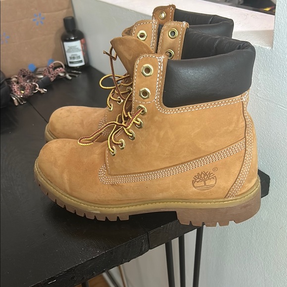 Timberland Men's Tan Leather Boots - Picture 3 of 8